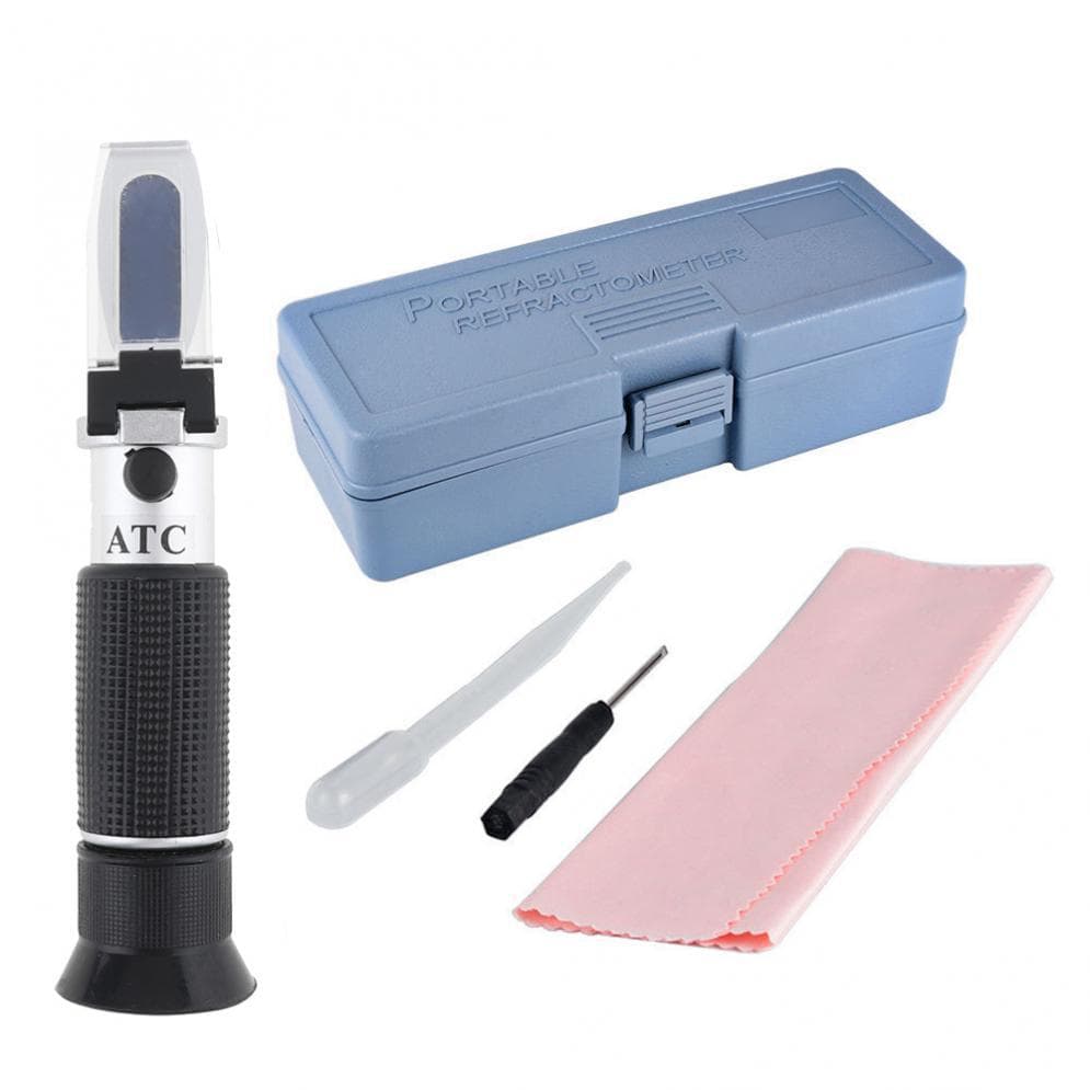 Handheld Refractometer Brix Meter Optical Seawater Salinometer Honey Refractometer Baijiu Alcohol Meter