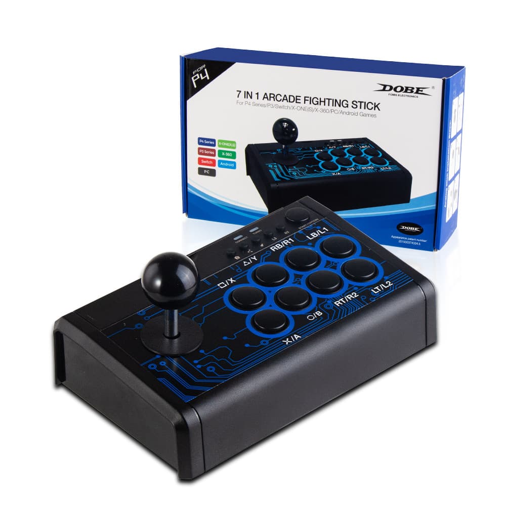 Ps4 Joystick 7-in-1 for Xbox One/Switch/Ps3/Pc/Xbox 360 King of Fighters Arcade Fighting Game