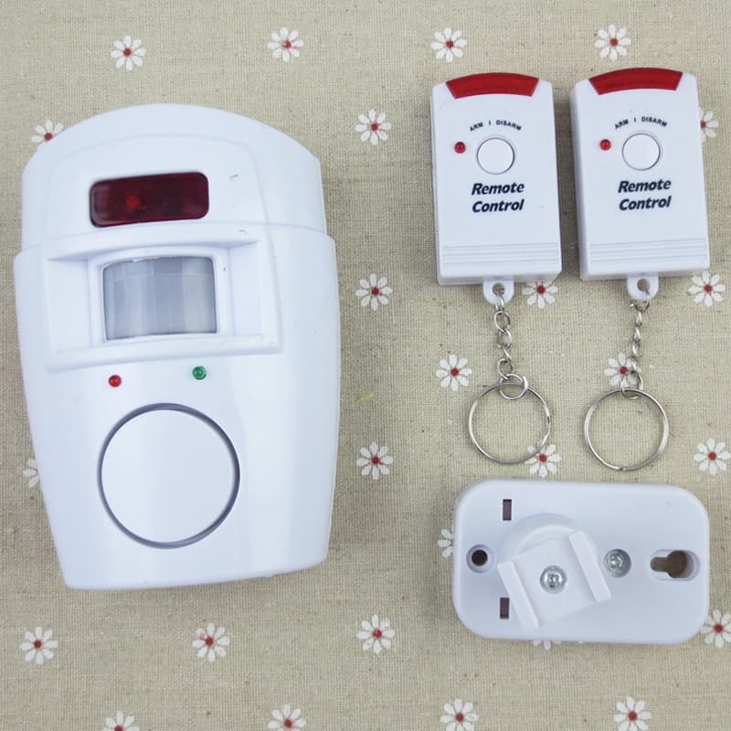 Remote Control Alarm Infrared Anti-theft Home Use Wireless Alarm Detector Safety Protection Product