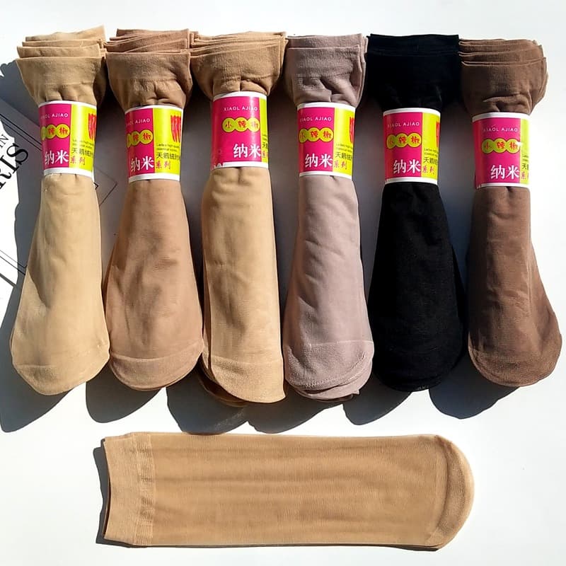 Spring/Summer Breathable Thin Velvet Short Stockings, Chili Short Stockings, Street Vendor, Wholesale Women's Stockings