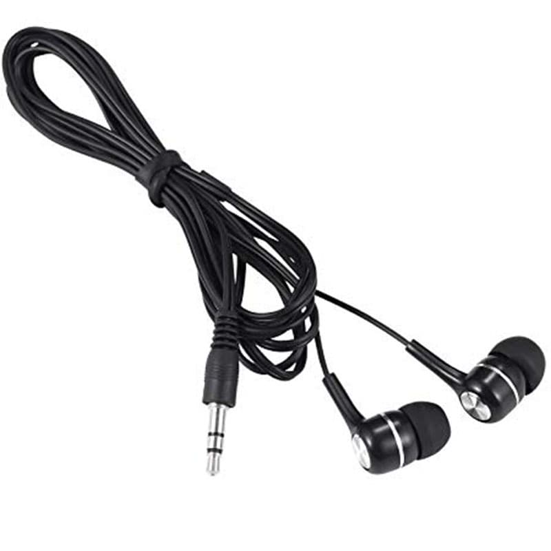 Factory direct sales foreign trade in-ear plastic wired small headphones universal 3.5 music candy color MP3 cheap headphones