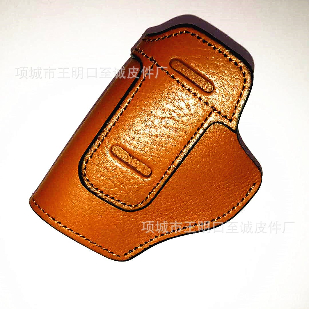 Custom Amazon Outdoor Tactical Holster Genuine Leather Multi-Function Universal Quick-Draw Concealed Carry Waist Holster