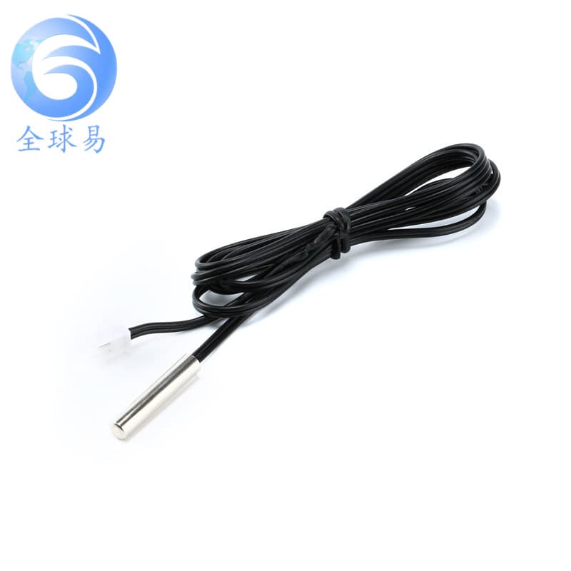 NTC Thermistor Temperature Sensor Probe 4*20MM 1% Accuracy 1M Waterproof Cable 3435 10K