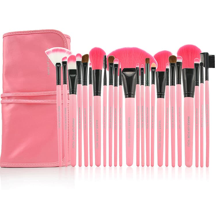Mekafuyou 24-Piece Makeup Brush Set, Beauty Tools for Amazon Cross-Border and AliExpress Sales