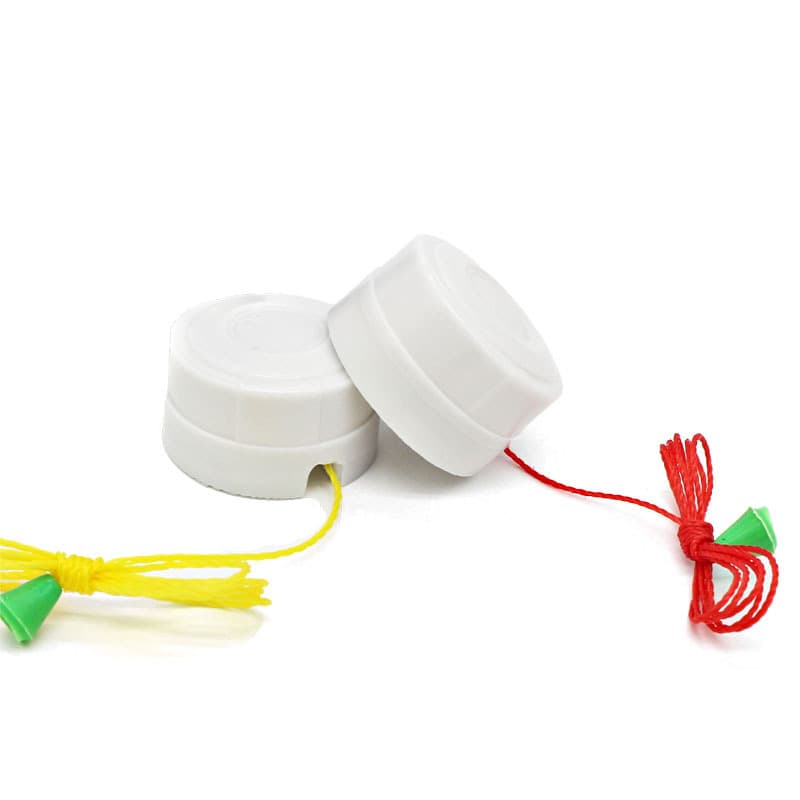 Xindatai Electric 6A White Plastic Pull-Cord Switch, Round, 20 per Box