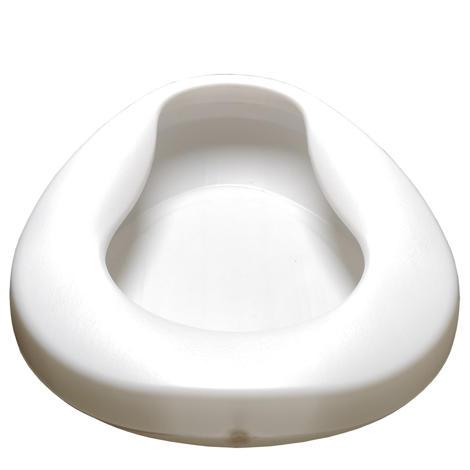 Hospital use thickened white plastic bedpan adult pregnant women elderly patient bedridden urinal urine receiver commode