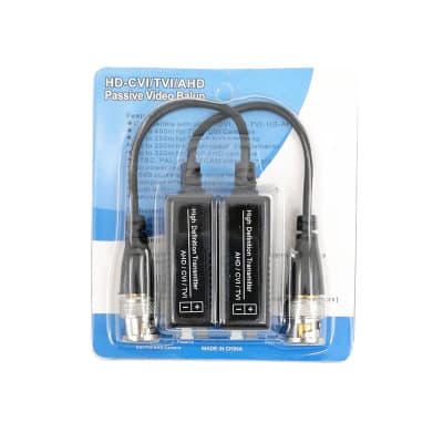 5MP 8MP HD Twisted Pair Transmitter Balun Coax to AHD TVI Signal Adapter 4K Surge Protection