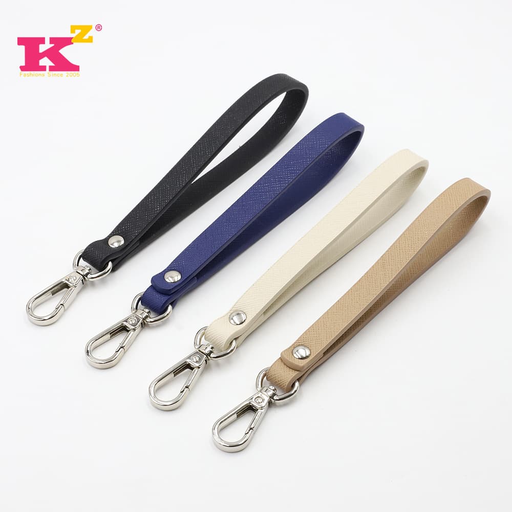 Black Crossbody Strap Handbag Holder PU Leather Wallet Clutch Bag Handle Fashion KZ Brand Pure Color Shoulder Strap
