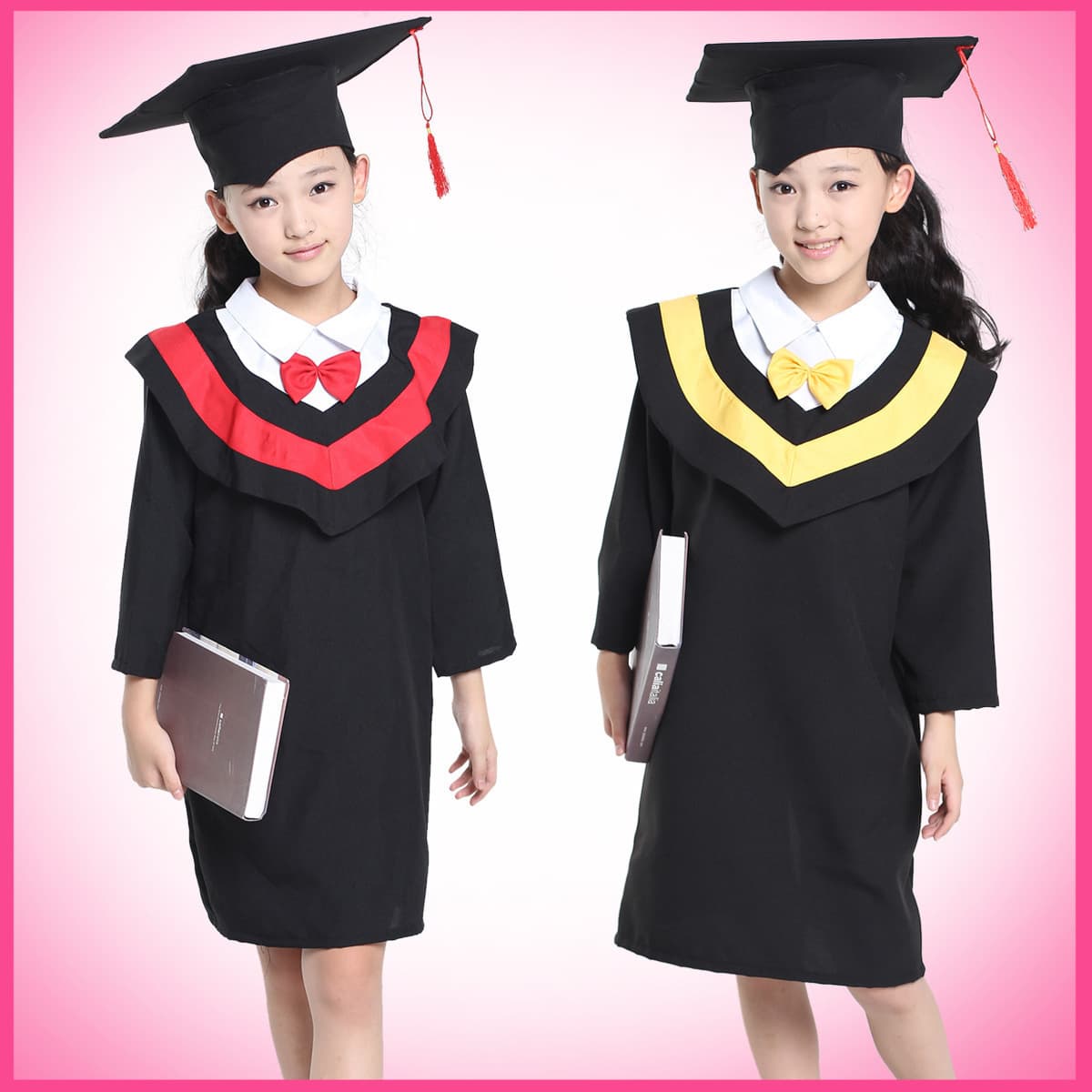 Children's Doctoral Graduation Gown, Master's Graduation Gown, Doctoral Graduation Photo Gown, Elementary School Graduation Outfit, Kindergarten Bachelor's Gown