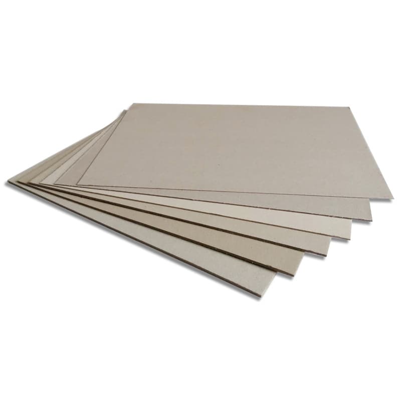 Factory supply customizable 1.5mm gray board paper, DIY hardboard, A4 cardboard for handmade photo frame backings and baseboards.