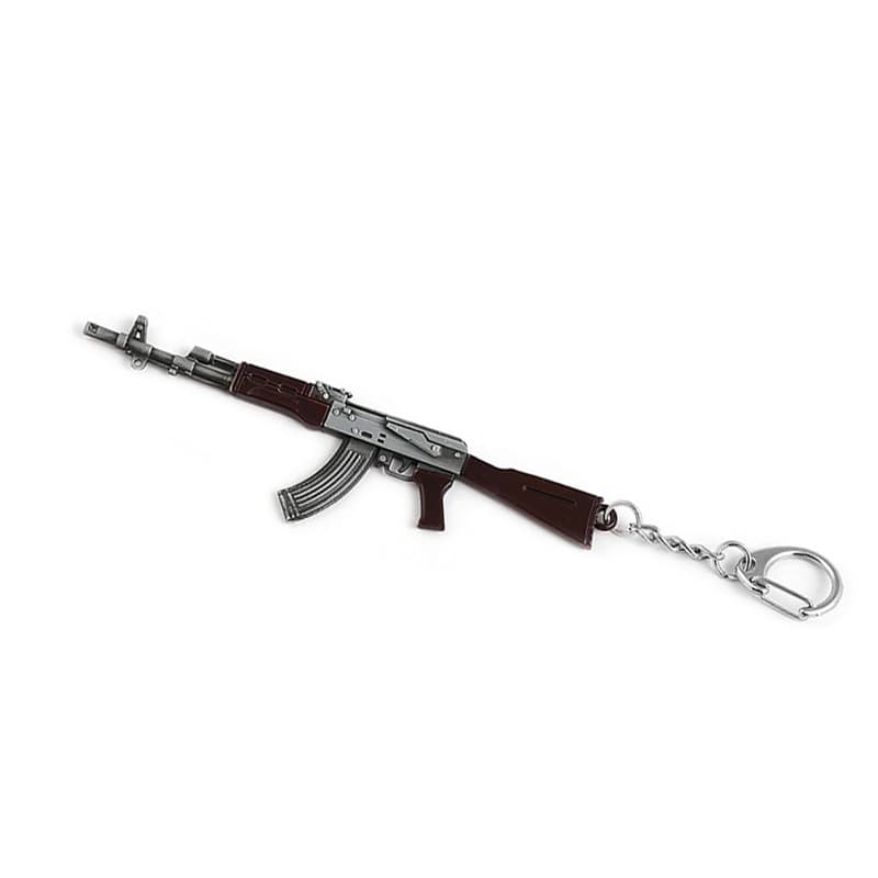 Best-selling PUBG 12cm Model Metal Gift Street Vendor Stock Peace Elite Chicken Dinner Keychain Pendant