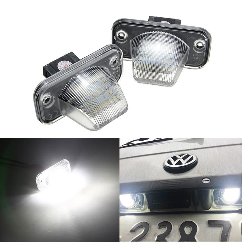 Cross-border Supply License Plate Light for VW Passat B5 B6 Jetta Candy, Compatible with VW T4