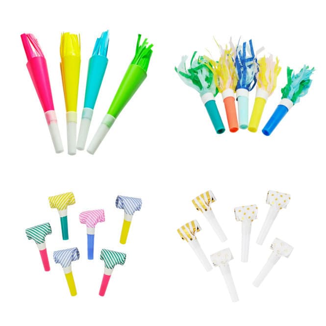 Colorful Tassel Strip Blow Party Horn Whistle - Adult Gathering Birthday Party, Children's Toy Activity Cheering