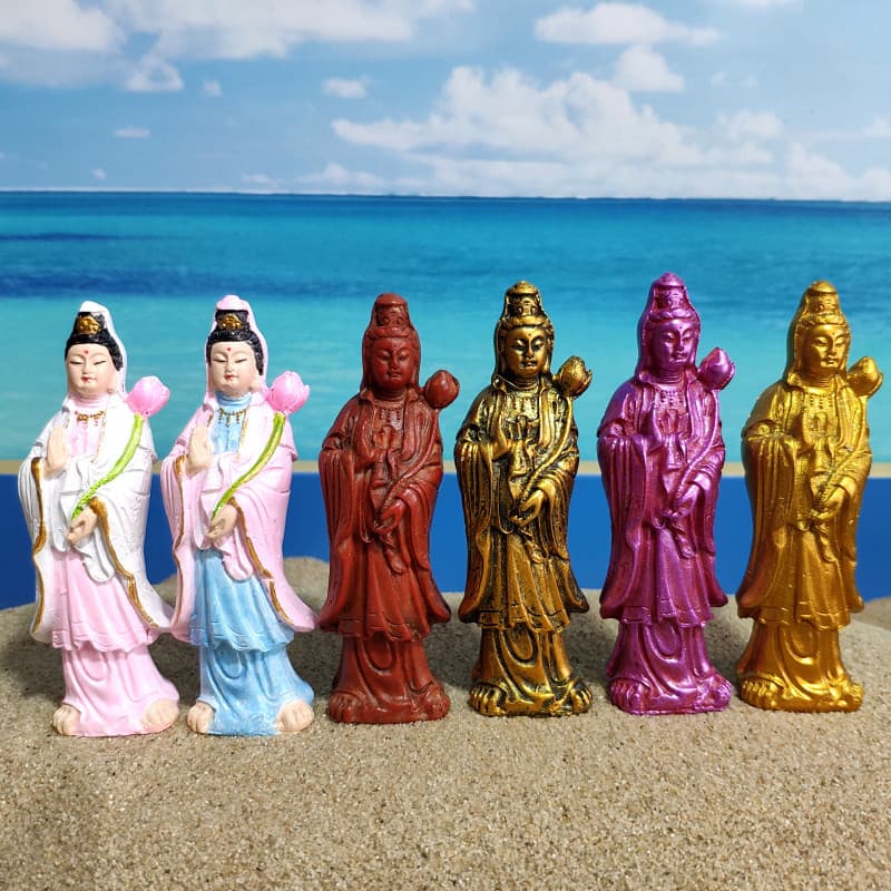 Nanhai Guanyin Bodhisattva religious sand set Douyin Kuaishou live broadcast Pinduo popular supplier direct supply from the manufacturer