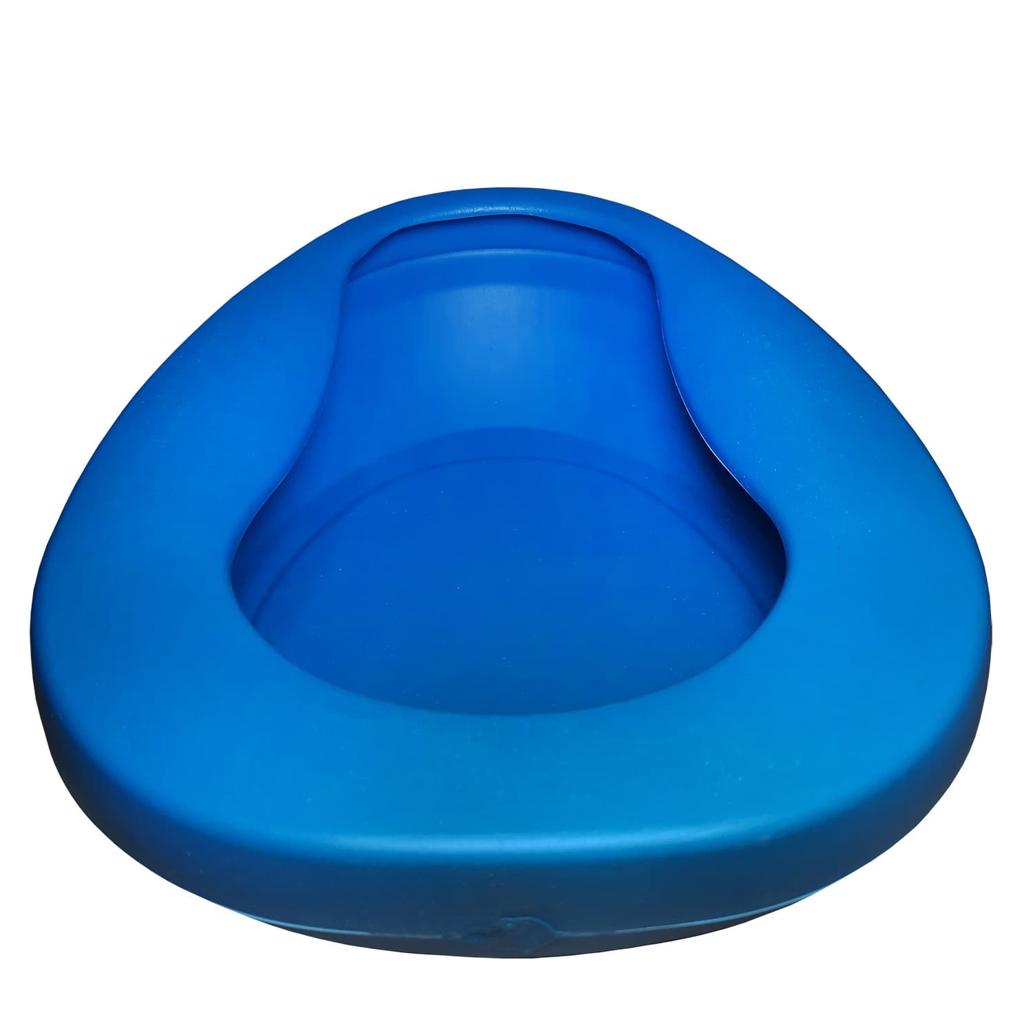 Hospital use blow-molded thickened blue plastic bedpan pregnant women postpartum elderly patient bedridden urinal bedpan commode