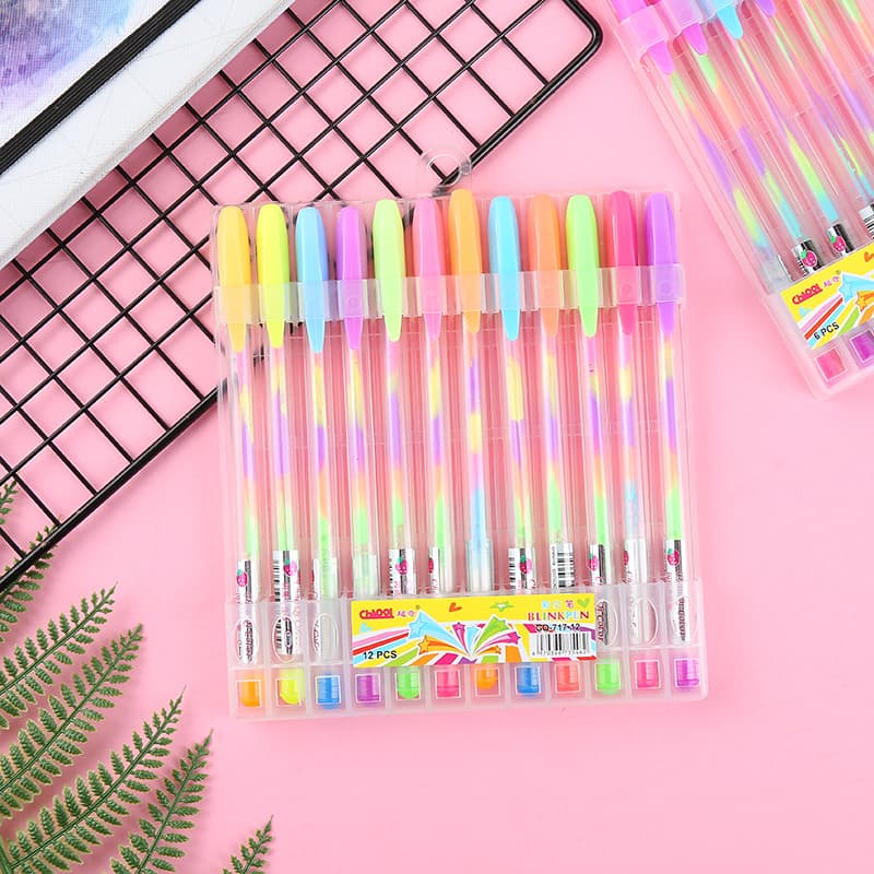 Cross-border Hot Selling Korean Style Stationery Cute Cartoon Student Ballpoint Pen Personalized Oil Pen Creative Office Stationery Wholesale