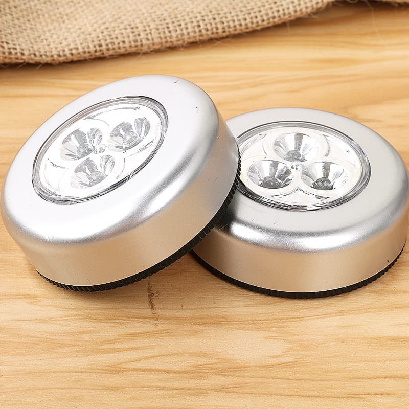 LED 3-head night light for dormitories, bedside lamp, student dormitory reading light, emergency light, car trunk light