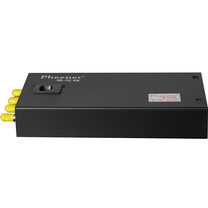 Finite 4-Port ST Single-Mode Fully Equipped Desktop Fiber Optic Terminal Box, ST 4-Core Multimode Fiber Optic Cable Pigtail Splice Box
