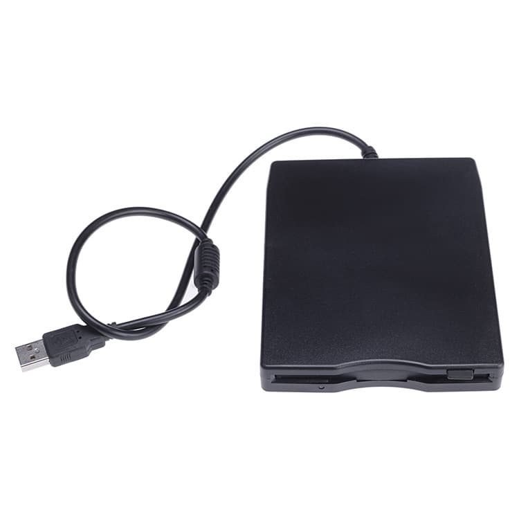 USB floppy drive, portable floppy drive, 1.44M FDD, compatible with laptops and desktops, 3.5-inch floppy disk drive.