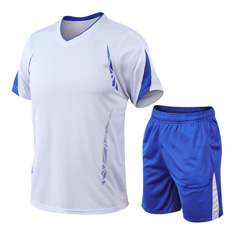 Men's Short Sleeve T-Shirt Suit Summer Men's Sports Leisure Suit Basketball Outdoor Running Slim Fit Sportswear
