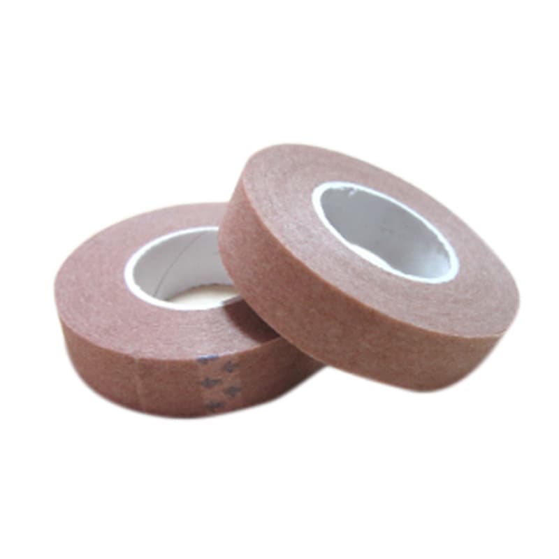 Medical Skin Tone Non-Woven Paper Tape Imported Breathable Infusion Baby Eyelash Extension Beauty Eye Tape Invisible Adhesive