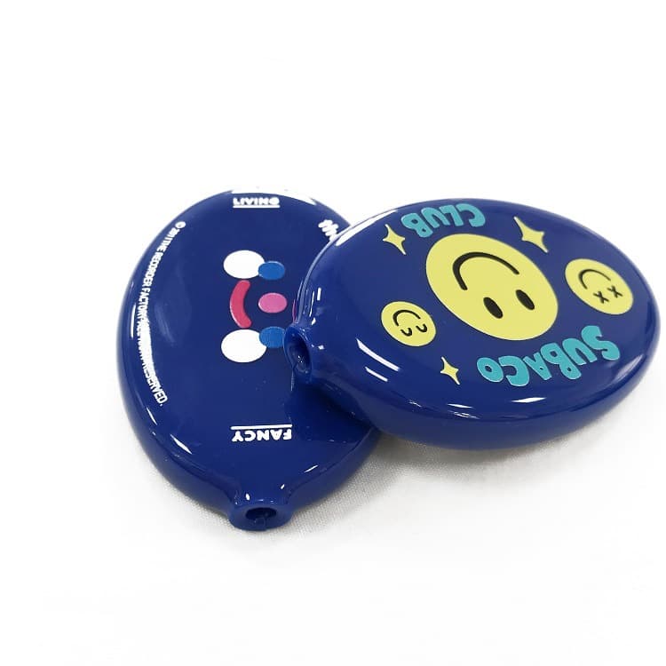 Oval Coin Purse, Mini Portable Round Coin Holder, PVC Coin Pouch, Round Silicone Wallet