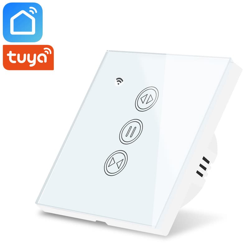 Smart Remote Control Touch WiFi Voice Curtain Switch European Standard 2nd Generation Smart Device CUSAM Brand