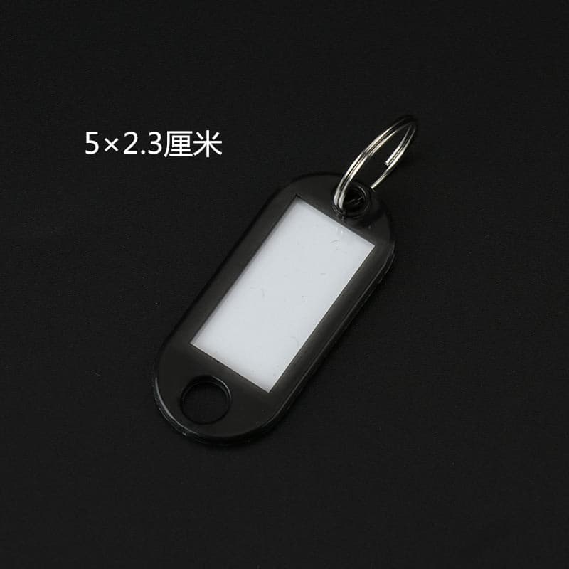 Metal Handheld Key Tray with Multiple Key Rings, Stainless Steel Key Organizer for Warehouse and School Classification
