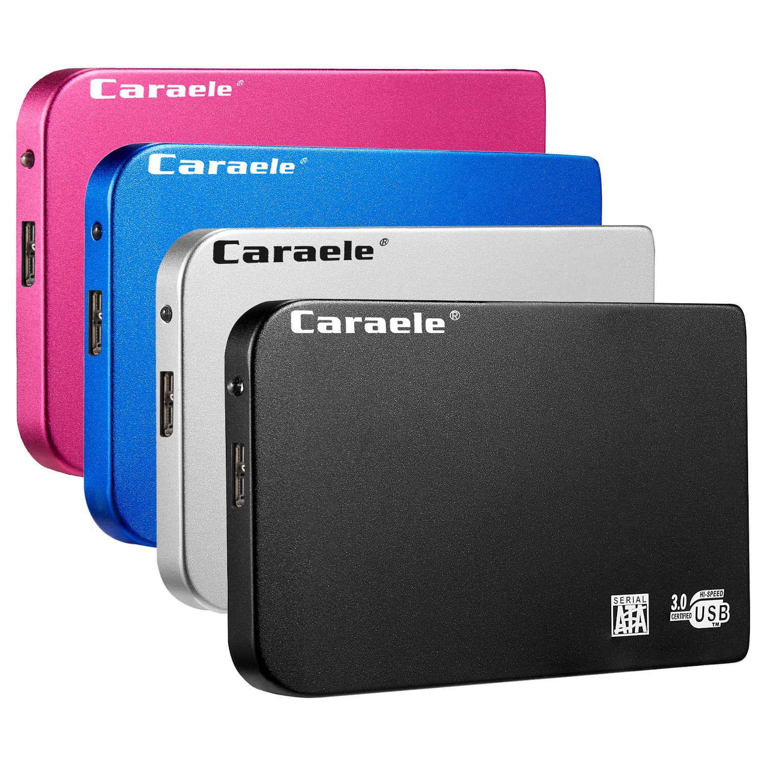 Caraele Mobile Hard Drive USB 3.0 500GB/1TB/2TB/4TB/8TB/16TB Digital Computer Storage Device High Speed Data Transfer