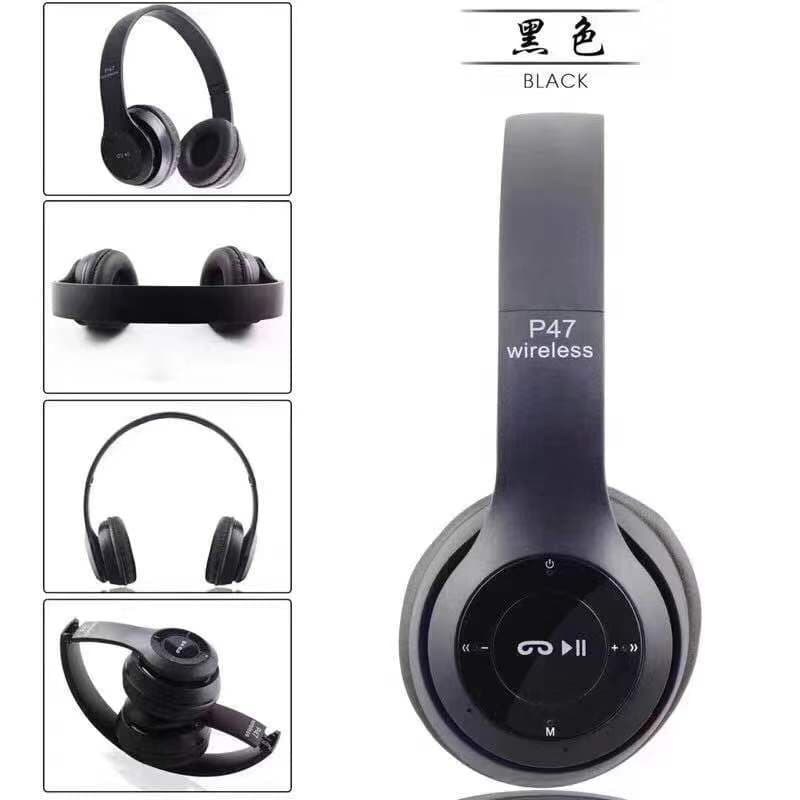 Factory Direct P2961 Bluetooth Headset Over-Ear Wireless P9 Headphones P47 Cat Ear STN28 Headphones Y08 Headset