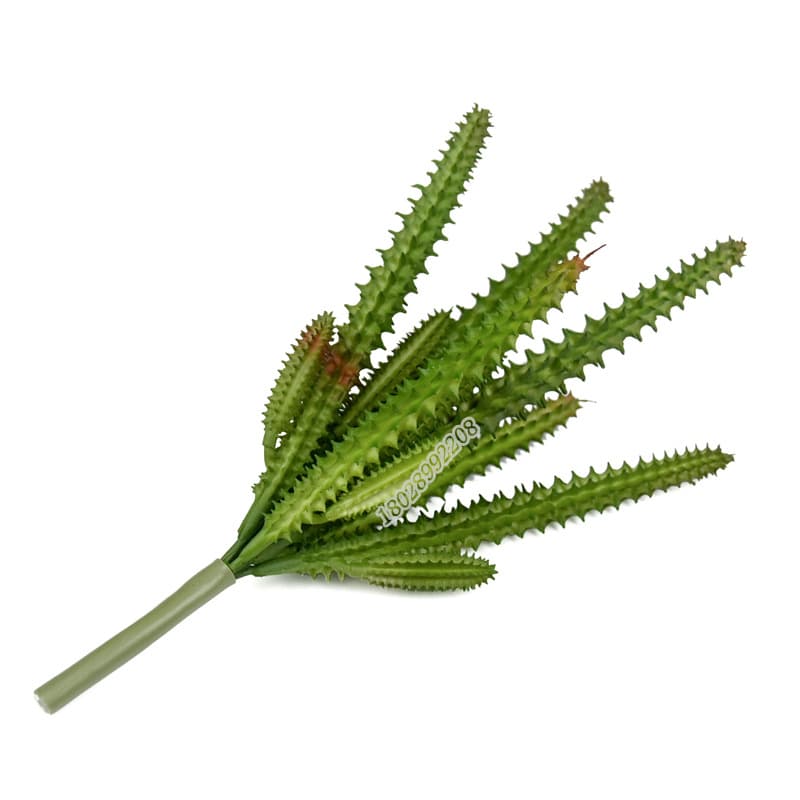 Mini Artificial Cactus 22cm Fake Succulent Plant Decorative Small Bonsai Plant Wall Accessory