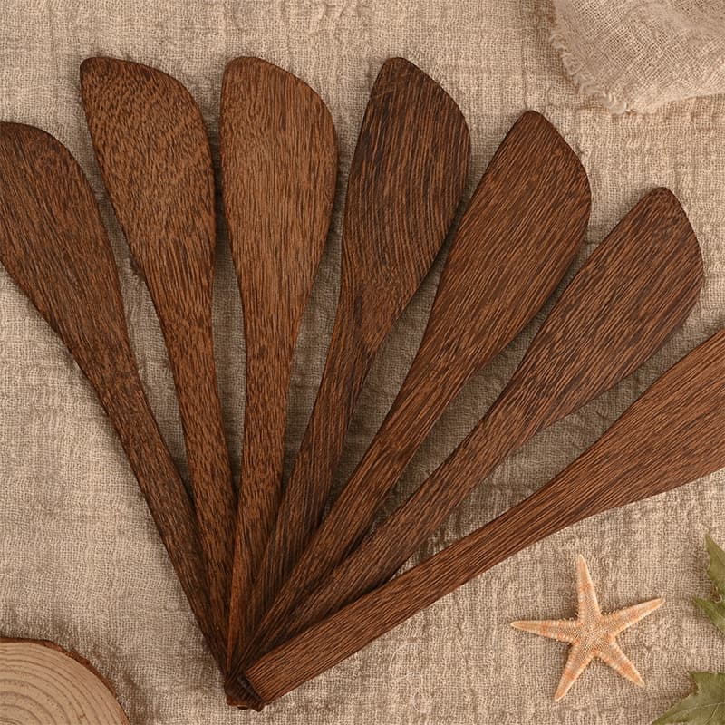 Jinjia Factory Wholesale Chicken Wing Wood Water Dumpling Knife Dumpling Making Tool Wooden Kitchen Tool Butter Knife Kitchenware