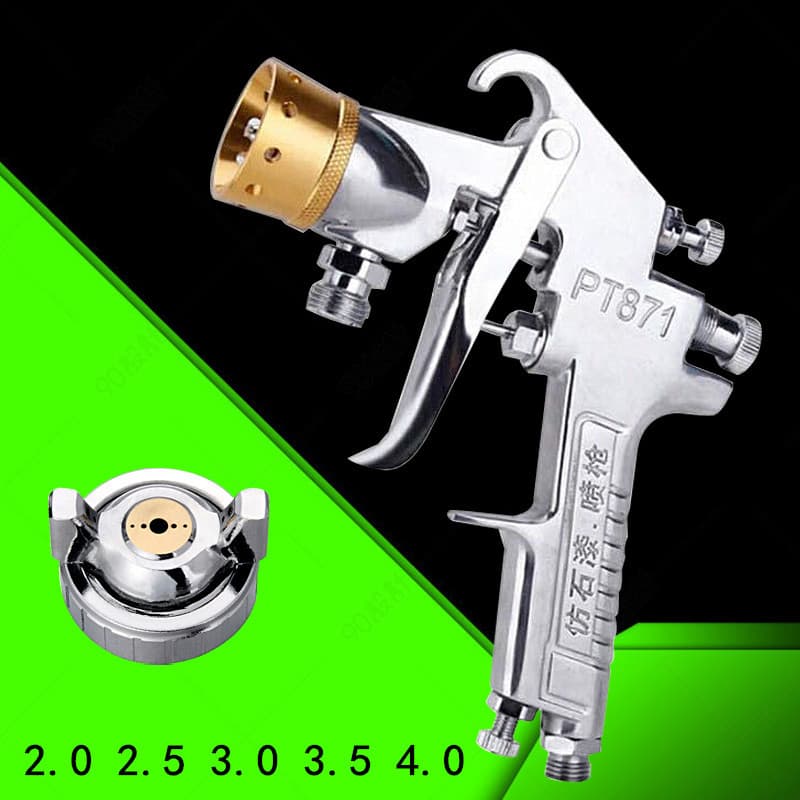 Water-in-water spray gun colorful marble paint water-in-sand spray gun PT871 imitation stone paint nozzle latex paint spray gun