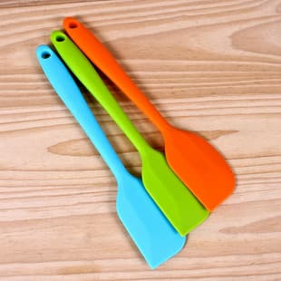 Silicone Spatula, One-Piece Small High-Temperature Resistant Butter Spatula, Baking Tool, Cake Dedicated Frosting Spatula