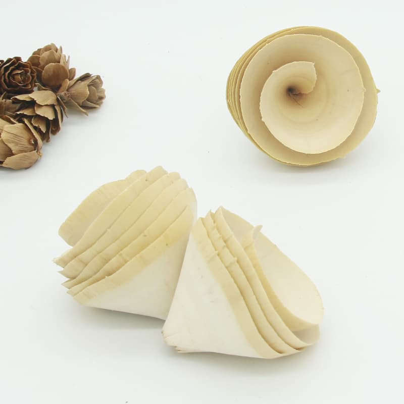 Natural log material, wooden flowers, wooden rolls, Christmas wreaths, willow flowers, dyeable, DIY decorative photography props.