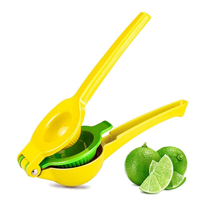 European Standard Aluminum Alloy Manual Juicer Lemon Squeezer Spray Painted Hand Operated Fruit Juicer Kitchen Tool