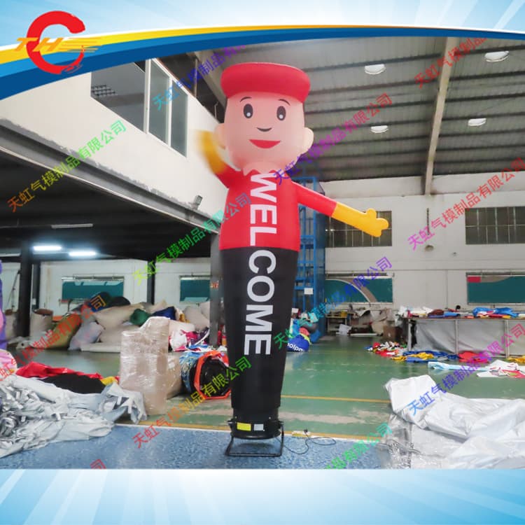 Red Dancing Man Inflatable Model Opening Ceremony Advertising Promotion Mixed Batch Inflatable Air Dancer