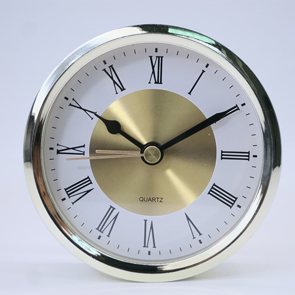 Bedside Alarm Clock 89mm Alarm Clock Head Accessories Quartz Alarm Clock Movement Creative Quartz Clock Head Bulk Customize