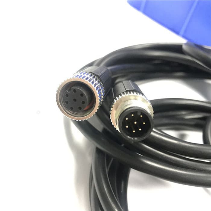 Factory Direct M12 Connector 4-5 Pin Male Female Plug Aviation Socket Waterproof Sensor Connector