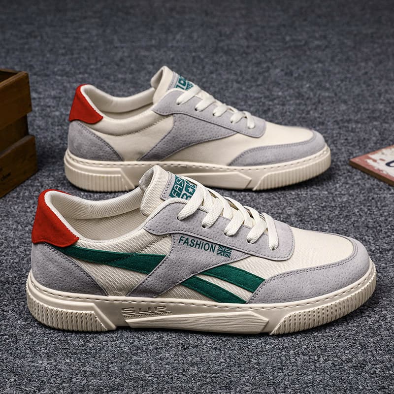 Summer Men's Shoes 2024 New Style Korean Trendy Versatile Canvas Casual Student Board Shoes Rubber Sole Breathable Shoes