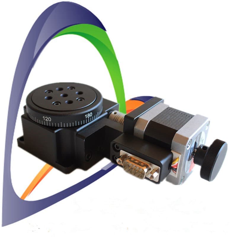 NT01RA60M Optical Precision Motorized Rotation Stage Scientific Fine-Tuning Displacement Stage Angular Stage Rotary Stage Sliding Stage