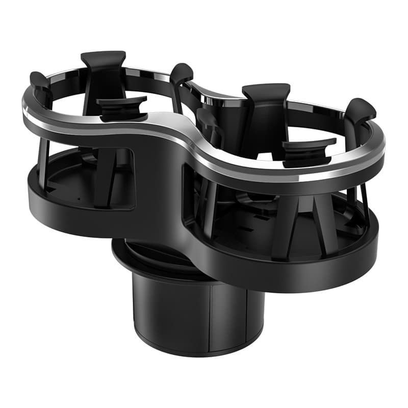 Car Dual Cup Holder Insulated Beverage Stand Drink Holder 1-to-2 Cup Holder SD-1038
