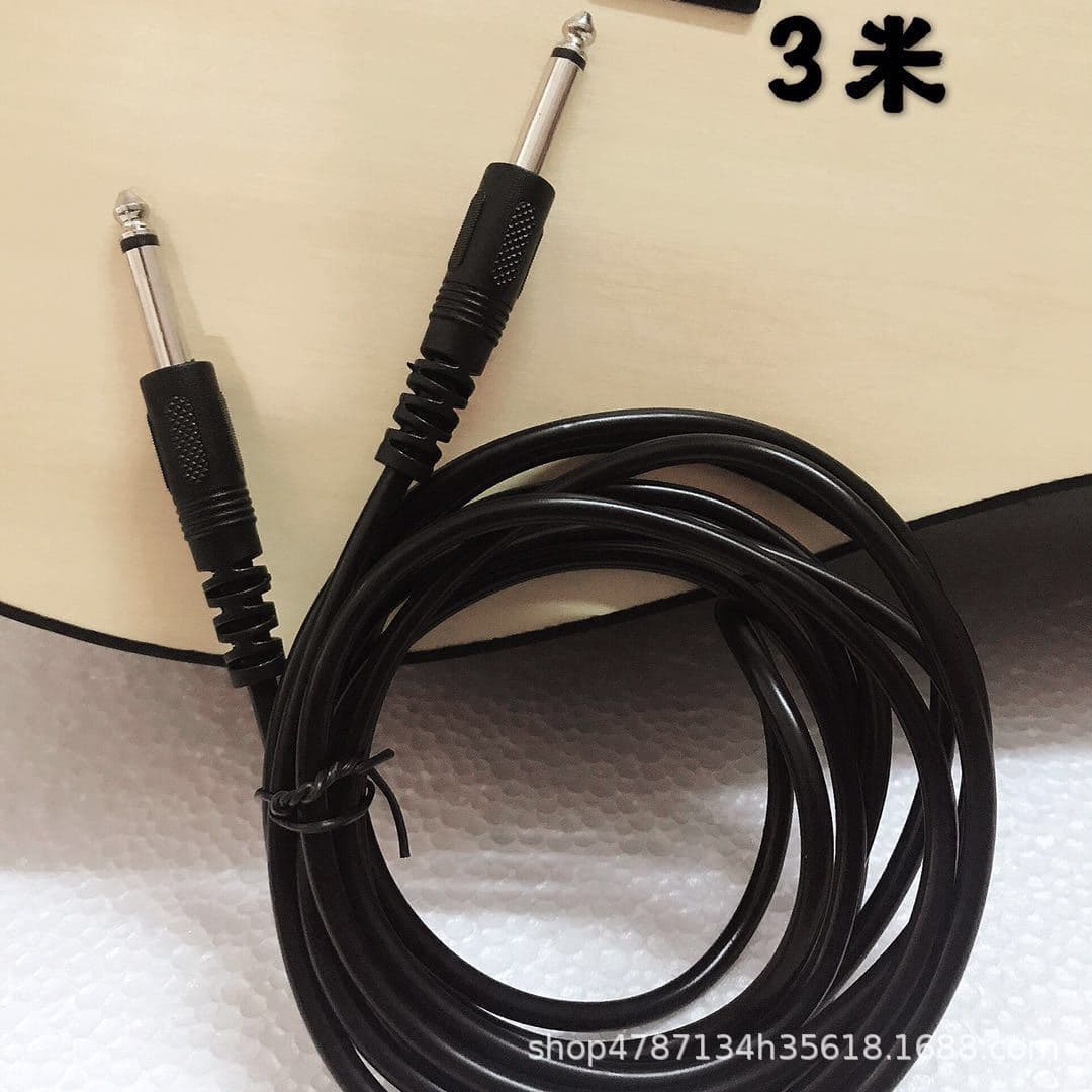 Direct Sales Folk Guitar Connection Cable, Electric Bass Noise Reduction Shielded Cable, Audio Speaker Connection Cable, Instrument Connection Cable
