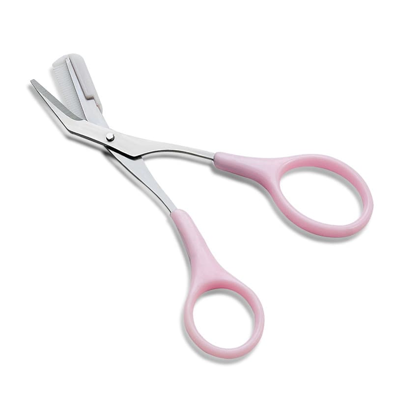 Eyebrow Trimming Tool Korean Eyebrow Scissors Eyebrow Comb Scissors Eyebrow Scissors with Comb Beauty Makeup Tool