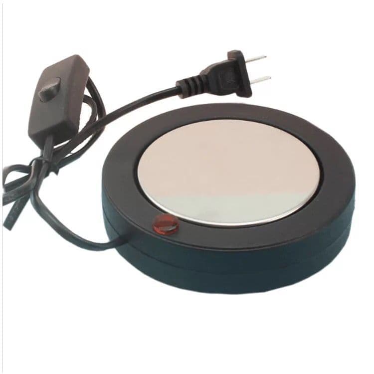 Mini Heater Lipstick Electric Warmer, Smokeless Electric Heating Plate for DIY, Milk and Food Warming and Heat Retention