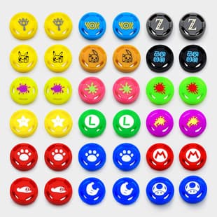 Switch Controller Button Caps for Nintendo Switch Joystick Caps, Switch Controller Silicone Thumb Grips