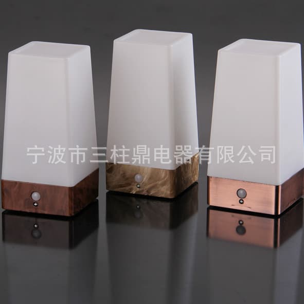Wholesale Supply Retro Infrared Dual Sensor Light Square Night Light Single Piece Wholesale
