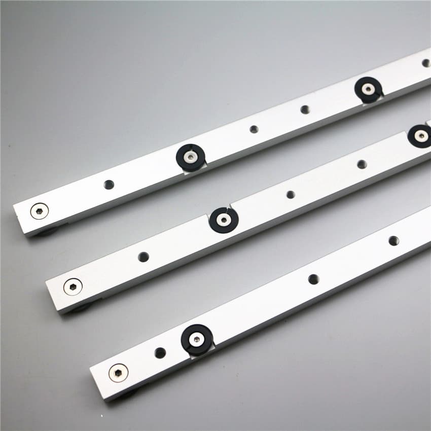Universal Woodworking Push Handle with Special Fence, Aluminum Alloy Limit Stop, Modification Kit, Woodworking Sliding Strip