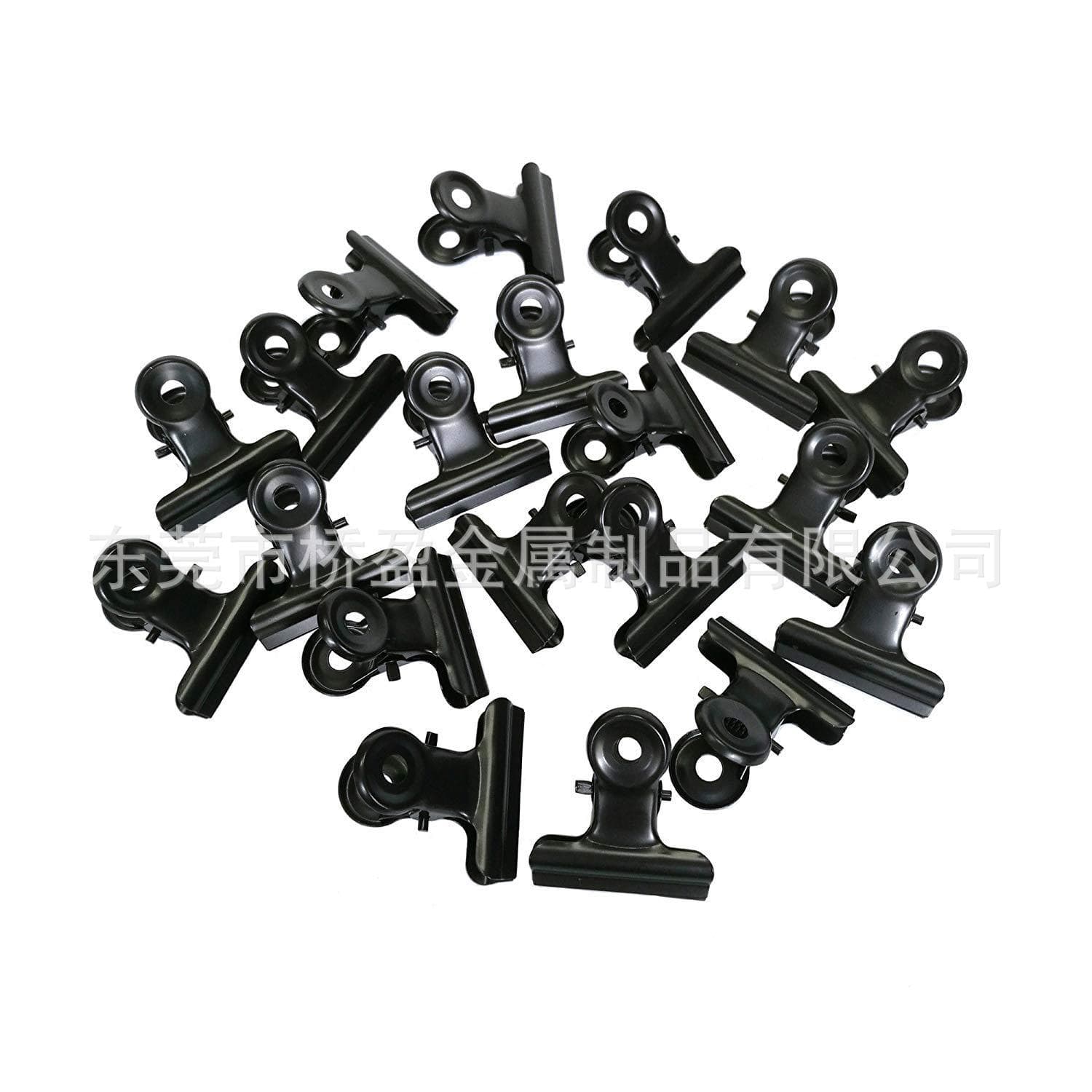 Small Metal Clip Black Office Supplies Accessories Card Holder Label Clip Complete Specifications Various Sizes Available