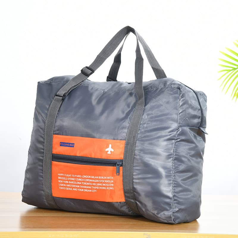 Large Capacity Foldable Storage Bag Travel Outdoor Gear Portable Luggage Bag Fitness Carry-on Bag Polyester Breathable Waterproof Wear-resistant